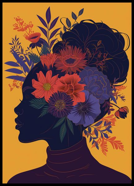 Plakat 50x70cm Botaniczna Muza zdjęcie 2