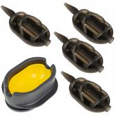 Zestaw 4x koszyk 30 g ARC FLAT Method Feeder + FORMA do koszyczka