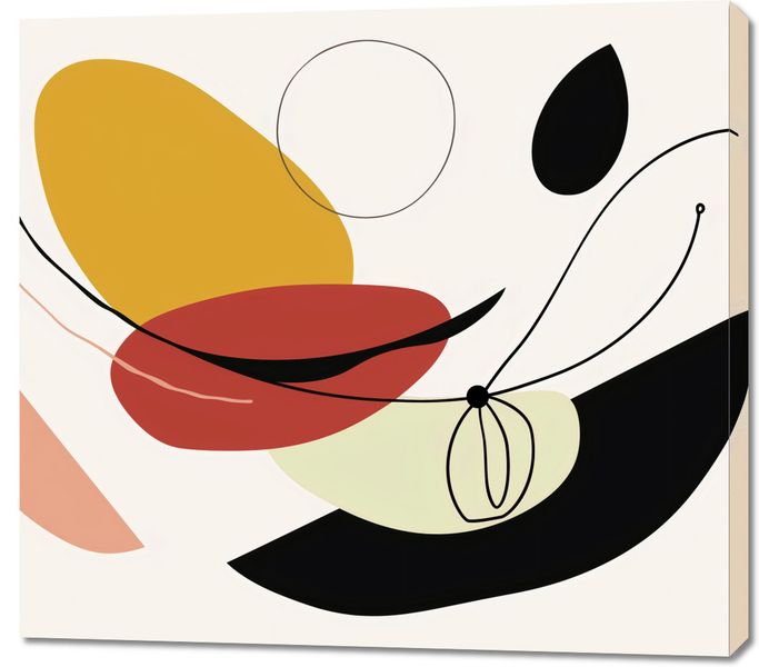 Obraz 100x90cm Geometryczna Krzywizna zdjęcie 1