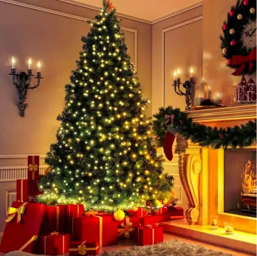 Lampki Świąteczne 500 Led Choinkowe Dekoracyjne IP44 Zewnętrzne 32m RGB na Arena.pl