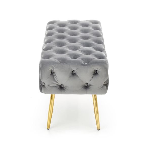 Ławka Nate szara zdjęcie 2