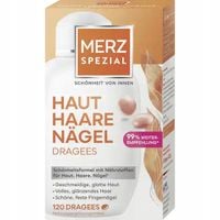 Suplement diety MERZ SPEZIAL skóra, włosy, paznokcie 120 drażetek z NIEMIEC