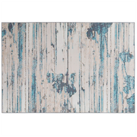 Dywan 160 x 230 cm niebiesko-beżowy BURDUR