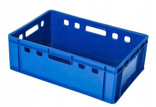 SKRZYNKA POJEMNIK EURO E2 NIEBIESKA NOWA MOCNA na Arena.pl