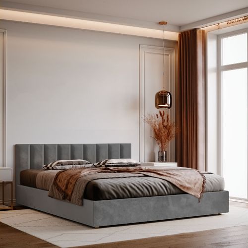 Panel Tapicerowany Ścienny Szary 70cm x 15cm na Arena.pl