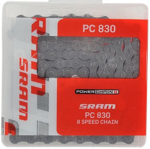 Łańcuch rowerowy SRAM PC-830 6/7/8 rzędowy + spinka, 114 ogniw na Arena.pl