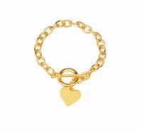 bransoletka z sercem (b15/tgu/63au)