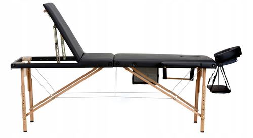 ŁÓŻKO DO MASAŻU STÓŁ KOSMETYCZNY 3-SEGMENTY +TORBA na Arena.pl