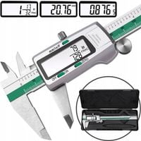 Suwmiarka elektroniczna ZE STALI NIERDZEWNEJ cyfrowa 0-150mm DOKŁADNA