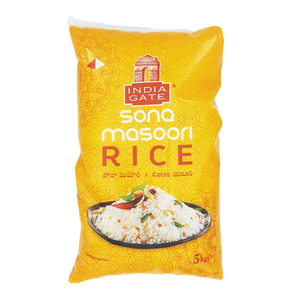 Ryż Sona Masoori Rice India Gate 5kg zdjęcie 1