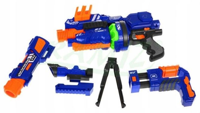 Blaze Storm Modułowy Pistolet Niebieski 12 Kulek zdjęcie 3