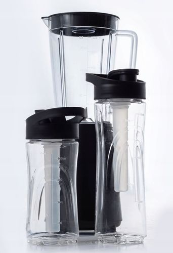 BLENDER KIELICHOWY SMOOTHIE 2 BIDONY 2 WKŁADY CHŁODZĄCE 5w1 RIWALL na Arena.pl