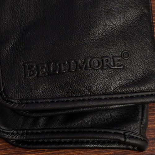 Rękawiczki skórzane damskie polar miś dotykowe pięciopalczaste na Arena.pl