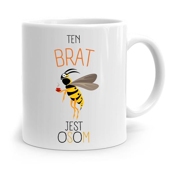 Kubek Prezent Dla Brata Ten Brat Jest Osom! Z Nadrukiem Ze Zdjęciem zdjęcie 1