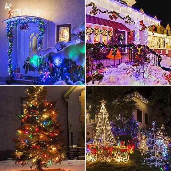 LAMPKI CHOINKOWE 500 LED MULTI KOLOR 35M PROGRAMATOR ŚWIATEŁKA ŁAŃCUCH zdjęcie 4