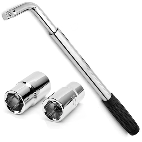 TORBA LEWAREK PODNOŚNIK TRAPEZOWY 2T KLUCZ DO KÓŁ 17/19/21 RĘKAWICE KAMIZEL na Arena.pl