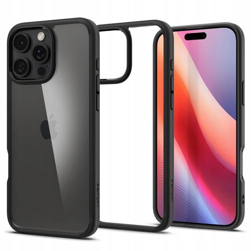 Etui + Szkło do iPhone 16 Pro, Spigen Ultra Hybrid, mocne, case, cover na Arena.pl