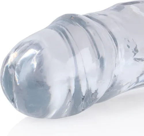 realrock crystal clear podwojny model intymny 45 cm przezroczysty na Arena.pl