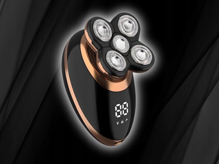 Golarka Męska 5W1 Maszynka do Golenia Brody, Włosów i Głowy - Trymer Alpha zdjęcie 11