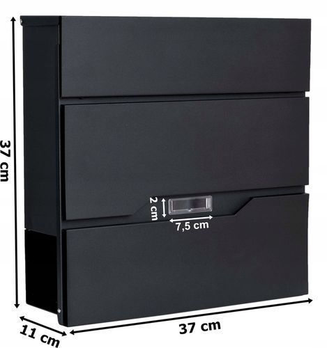 SKRZYNKA POCZTOWA NA LISTY GAZETY Z NAPISEM NUMEREM DOMU SPERSONALIZOWANA na Arena.pl