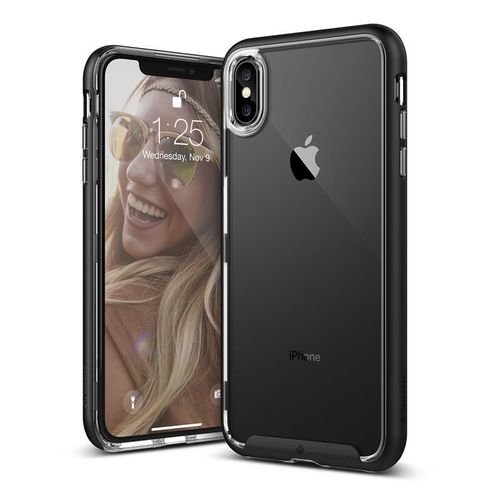 Caseology Skyfall Case - Etui iPhone Xs Max (Black) na Arena.pl