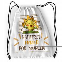 Plecak Sportowy Szkolny Maklera Worek Torba Z Nadrukiem Ze Zdjęciem