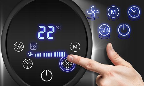 WENTYLATOR KOLUMNOWY CICHY 29db WIATRAK STOJĄCY JONIZACJA +10m zasięg na Arena.pl