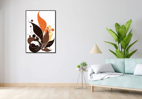 Plakat 70x100cm Ognie Jesienne na Arena.pl