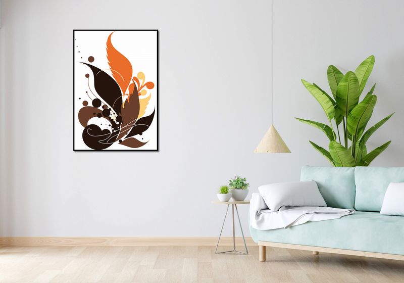 Plakat 70x100cm Ognie Jesienne zdjęcie 4