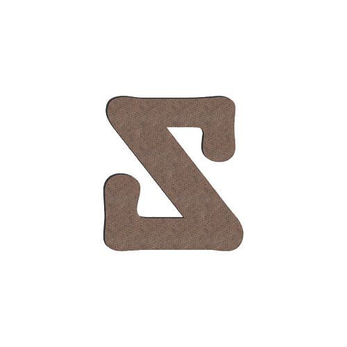 Litera dekoracyjna z MDF-u do sublimacji 10 cm Z na Arena.pl