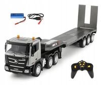 ZDALNIE STEROWANA LAWETA CIĘŻARÓWKA SKALA 1:24 H-TOYS 1318 ŚWIATŁA