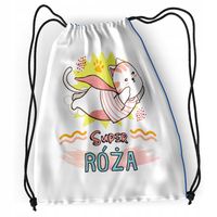 Plecak Sportowy Szkolny Dla Róży Córki Dziecka Z Nadrukiem Ze Zdjęciem