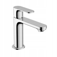 Bateria umywalkowa stojąca Hansgrohe Rebris S srebrny
