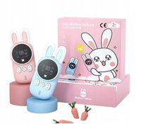 Zabawki dla dzieci T42 niebieskie krótkofalówki 2 sztuki