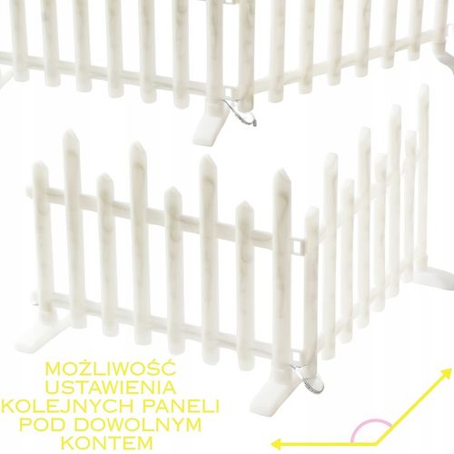 PŁOTEK DEKORACYJNY OZDOBA ŚWIĄTECZNA LED Zestaw 8 szt programator timer na Arena.pl