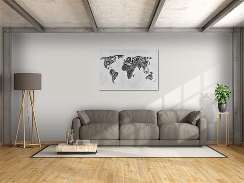 Obraz Mapa świata 100x70 CANVAS na Arena.pl