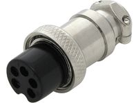 Wtyk CB mikrofonowy 5PIN na kabel