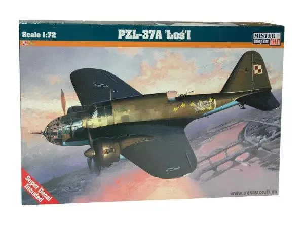 PLZ P-37A Łoś I, D-06, 1:72 zdjęcie 1