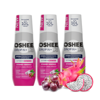 3 x HYDROKONCENTRAT OSHEE DROP IN Witaminy Minerały Winogrono Smoczy owoc