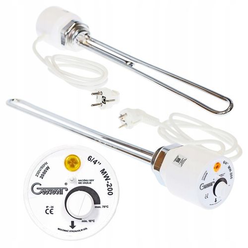 GRZAŁKA z TERMOSTATEM do BOJLERA 2000W 2 kW 6/4 na Arena.pl