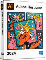 Illustrator 2024 - Licencja Wieczysta (LifeTime) - Windows - Licencja Biznes - BOX (ESD)