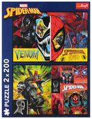 Puzzle 2X200 Dzień I Noc Spidermana 13314