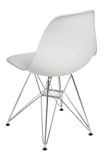 Krzesło P016 light grey chromowane nogi na Arena.pl