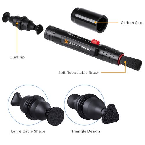 Zestaw czyszczący K&F Concept do optyki Cleaning Kit 4w1 na Arena.pl