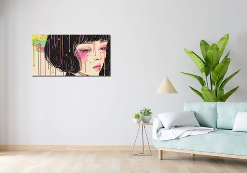 Obraz 100x50cm Strugi Kolorów na Arena.pl