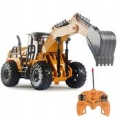 ZDALNIE STEROWANA KOPARKA PILOT MASZYNA BUDOWLANA ZABAWKA DLA DZIECI