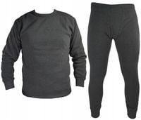 Komplet Męski Bawełniany Koszulka Męska Kalesony Termo Bluzka Długi