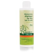 Macrovita Olive.elia szampon nawilżający do włosów suchych i suchej skóry głowy z bio-oliwą i owsem 200ml