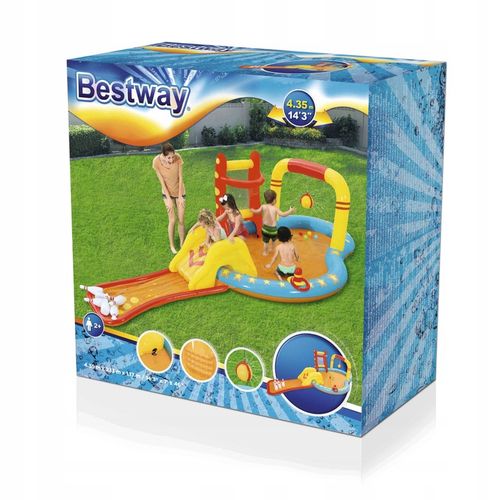 DMUCHANY PLAC ZABAW ZJEŻDŻALNIA KRĘGLE BESTWAY 53068 na Arena.pl