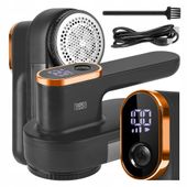 Akumulatorowa GOLARKA do UBRAŃ zmechaceń bezprzewodowa 3 prędkości 6 noży